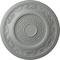 Ekena Millwork Nestor Ceiling Medallion (Fits Canopies up to 5"), 25 7/8"OD x 2 1/4"P, Primed White CM25NE - alternate 1